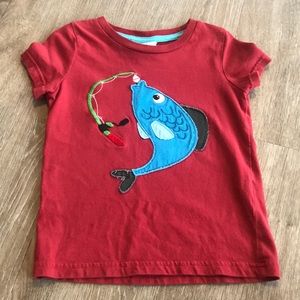 Mini Boden Boys Fishing Tee